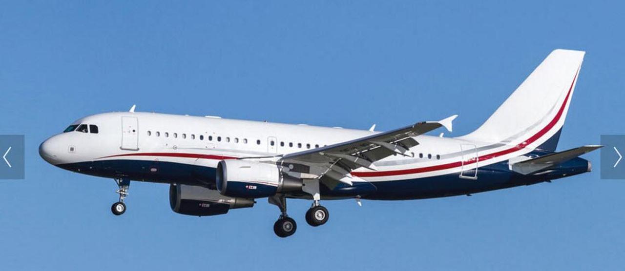 Airbus 319 Corporate Jet
