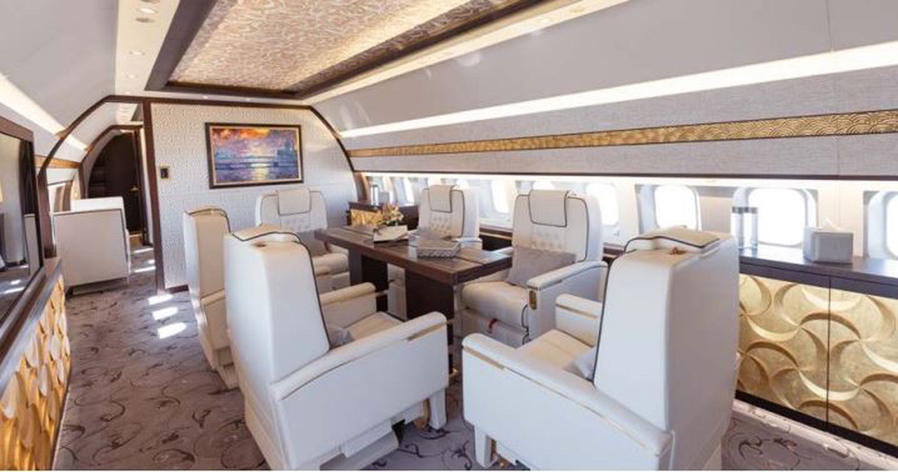 Interior Boeing BBJ 2